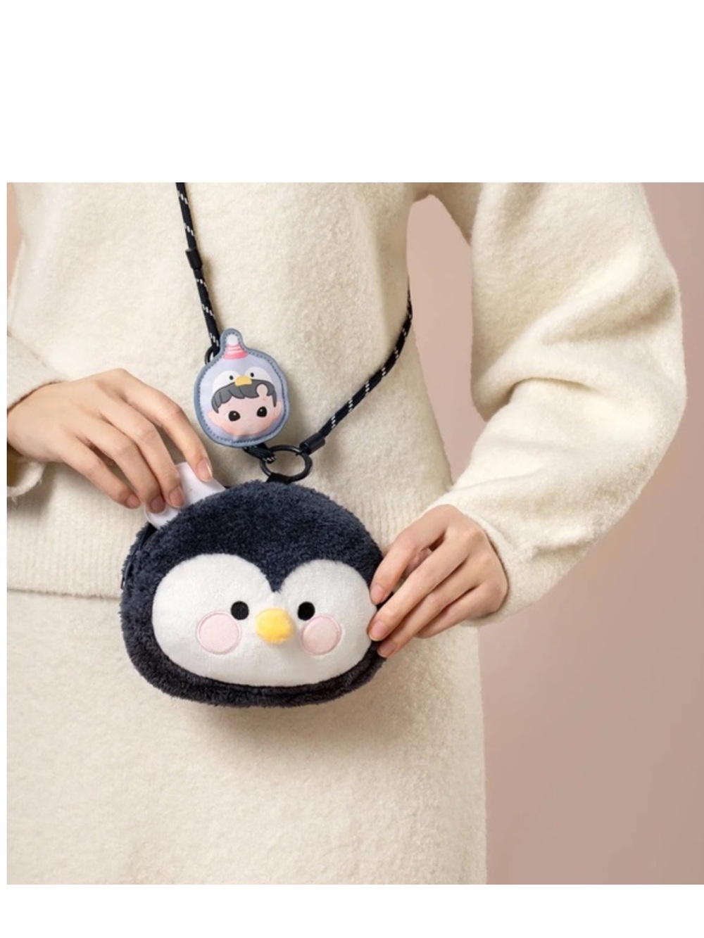 Pop Mart Hacipupu Snuggle With You Plush Bag Quirky Penguin Confirmed Sealed Box